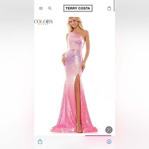 terry costa pink dress Pink Terry Costa Prom Dresses Exclusive 2026 Terry Costa Prom Dresses Terry Costa